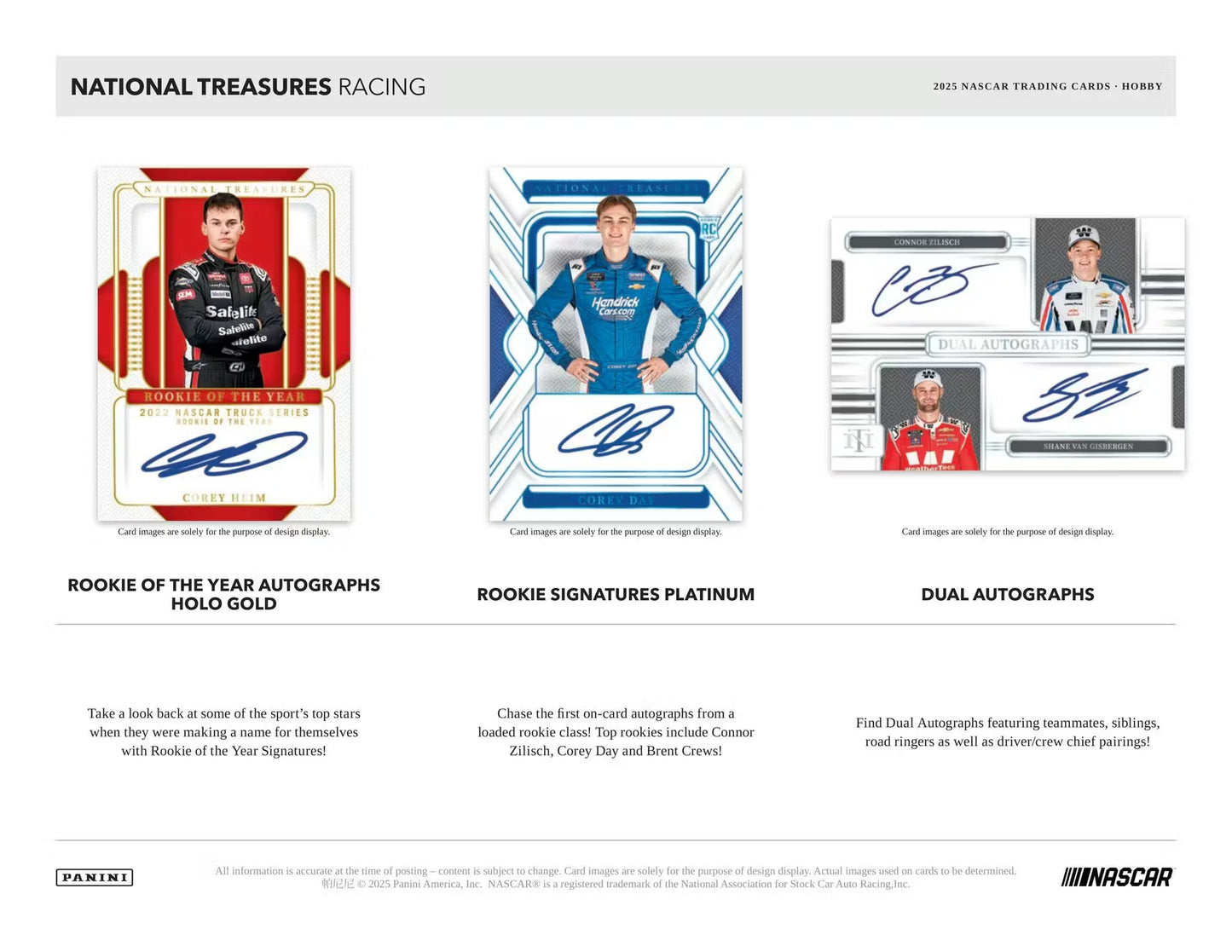 Panini 2025 National Treasures Racing Hobby Box