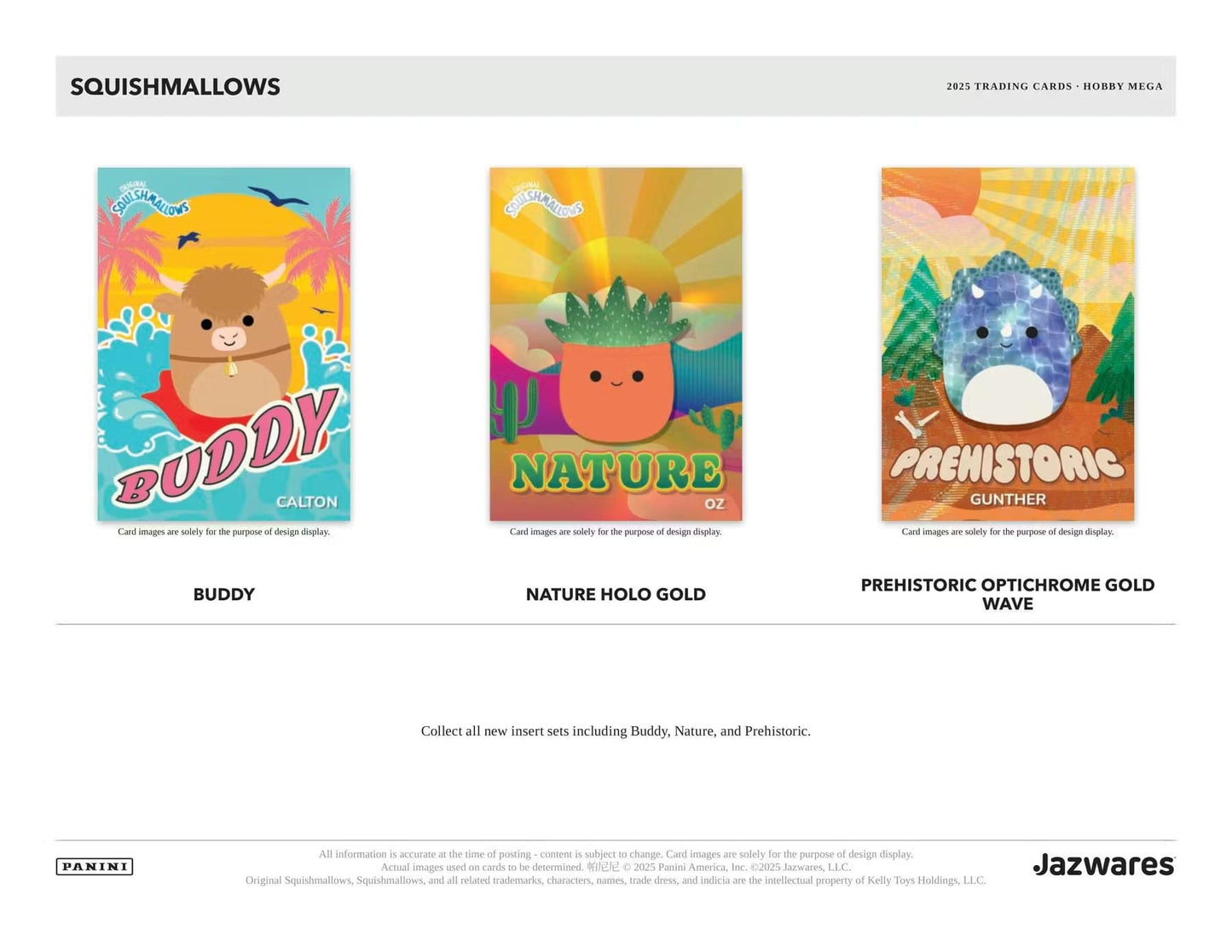 2025 Panini Squishmallows Hobby Mega Box