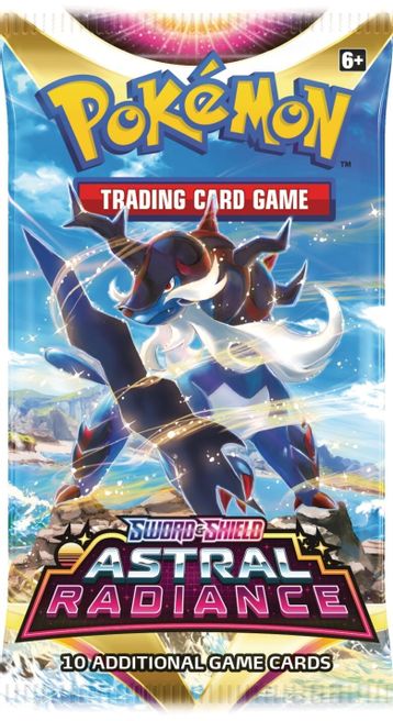 POKEMON TCG ASTRAL RADIANCE BOOSTER PACK - 10 Cards