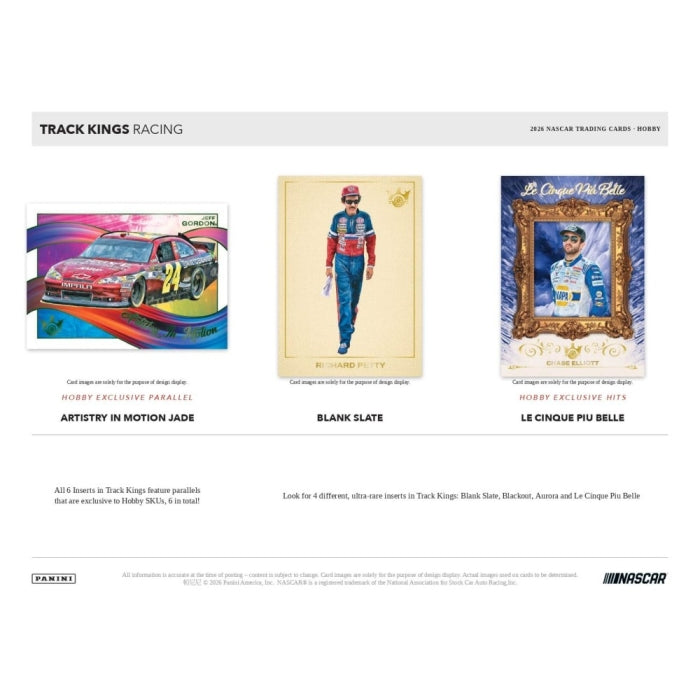 2026 Panini Track Kings NASCAR Racing Hobby Box