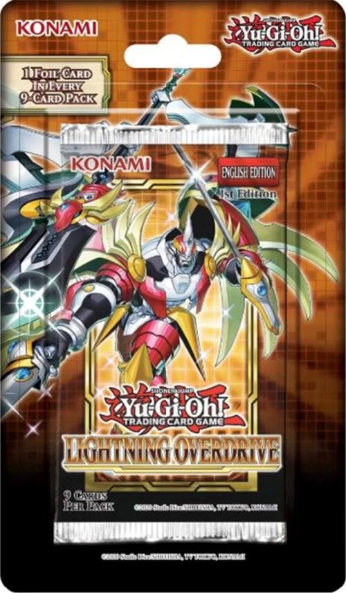 Yu-Gi-Oh! Lightning Overdrive Blister Pack [1st Edition] (9 Cards)