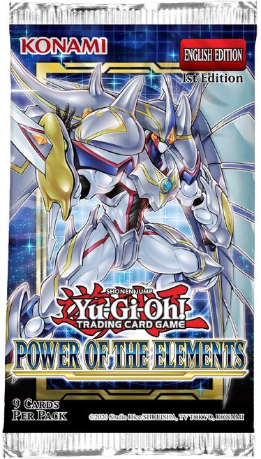 Yu-Gi-Oh! Power of the Elements Booster Pack (9 cards)