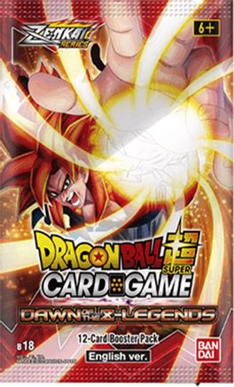 Dragon Ball Super CCG Dawn of the Z-Legends Booster Pack