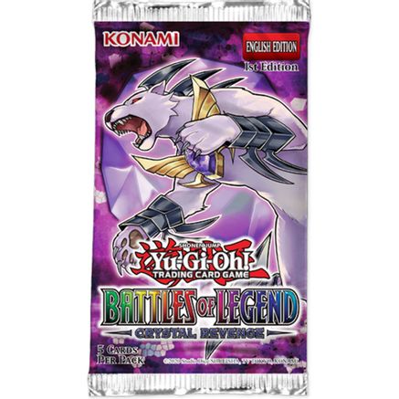 Yu-Gi-Oh! Battles of Legend Crystal Revenge Booster Pack