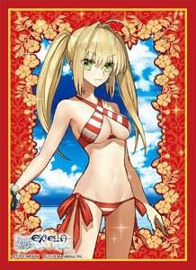 Fate/Extella Link Nero Claudius Red Saber Card Game Character Sleeves Collection Anime Girls Art 80CT