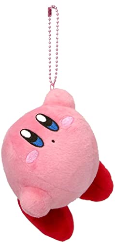 Sanei Hanging Kirby KPM3 4 Inch Plush Keychain