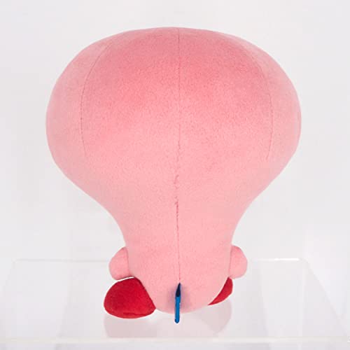 Sanei Boeki KP58 Kirby All Star Collection Kirby Plush Toy, Size S, Height 6.9 inches (17.5 cm)