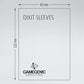 Matte Board Game Sleeves | Pack of 90 Matte Sleeves | 81 by 122 mm Card Sleeves Optimized for Use with Dixit and Mysterium | Premium Card Protection | FFG Sand Color Code | Made by Gamegenic