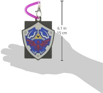 The Legend of Zelda Miscellaneous Goods Series The Legend of Zelda Rubber Pass Case (Hylian Shield) Height 11cm