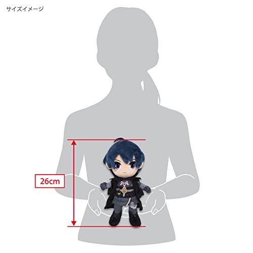 Sanei Boeki FP06 Fire Emblem All-Star Collection Byleth (Male) (S) Plush Toy, Height: 10.2 inches (26 cm)