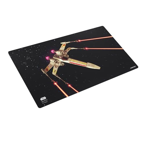 Star Wars Unlimited X-Wing Prime Game MAT - Officially Licensed, Full-Color Printed, Playmat, Slip-Resistant 24" by 14" Rubber Mat, Compatible with TCGs & LCGs, Made by Gamegenic
…