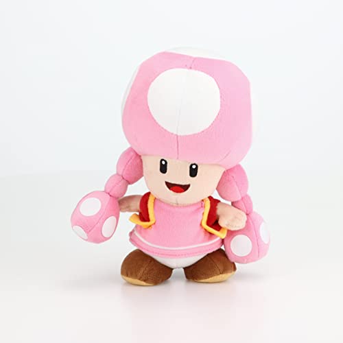 Sanei Super Mario All Star Collection AC33 Toadette 7.5" Plush