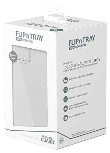 Ultimate Guard Flip`n`Tray 100+ Monocolor White