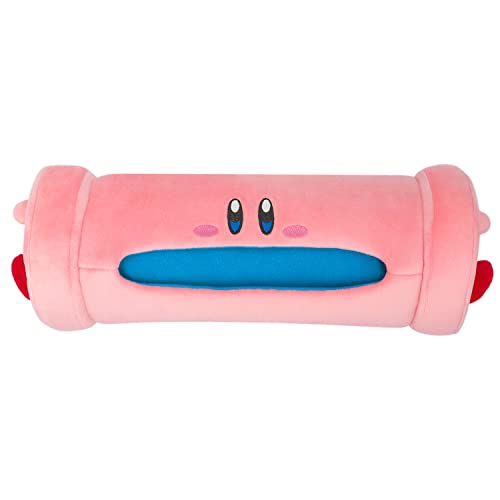 Sanei Boeki Kirby Discovery Plush Toy with Blanket, Total Length 15.9 inches (40.5 cm)