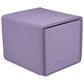 Ultra Pro - Vivid Alcove Edge Deck Box (Purple) - Stores & Protects Up To 100 Standard Size Collectible Cards, Baseball Cards, Gaming Cards, Sports Cards or Any Standard Size Cards In Your Collection