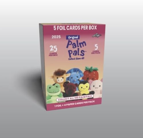 2025 Leaf Palm Pals Blaster Trading Card Box (1 foilboard per Pack)