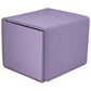 Ultra Pro - Vivid Alcove Edge Deck Box (Purple) - Stores & Protects Up To 100 Standard Size Collectible Cards, Baseball Cards, Gaming Cards, Sports Cards or Any Standard Size Cards In Your Collection
