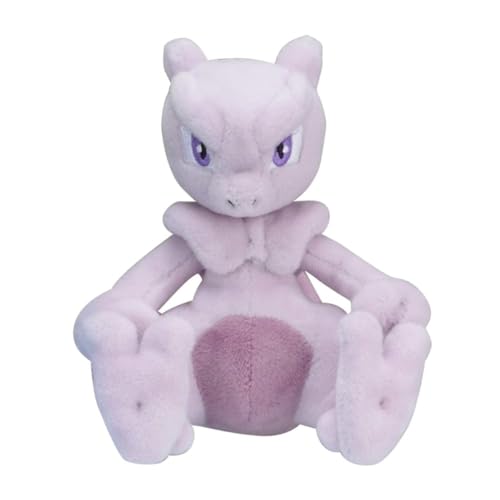 Pokemon Center: Sitting Cuties: Mewtwo Plush # 150 -  Generation 1 - 6 In