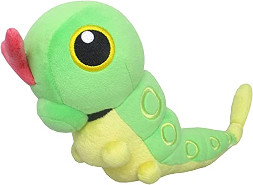 Sanei Boeki Pokemon Caterpie All Star Collection PP136 6 Inch Plush