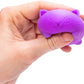 Schylling NeeDoh Teenie Cool Cat - Sensory Squeeze Toy - Contains 3 Mini Groovy Globs - 1.5" Wide - Color May Vary