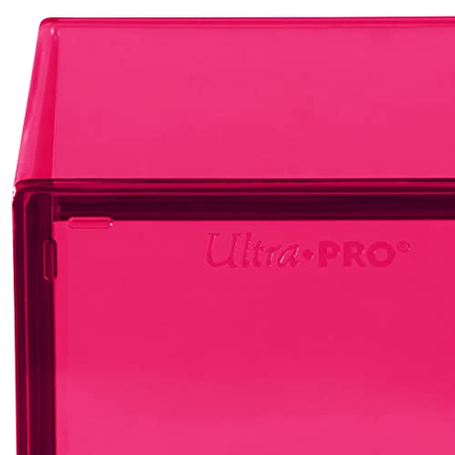 Ultra Pro Eclipse 2-Piece Deck Box: Hot Pink - For Pokemon game, MTG, Baseball, Basketball, Football card and other Trading Cards or Board Games storage