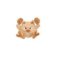 Pokemon Center Mankey 5 Inch Sitting Cuties Plush