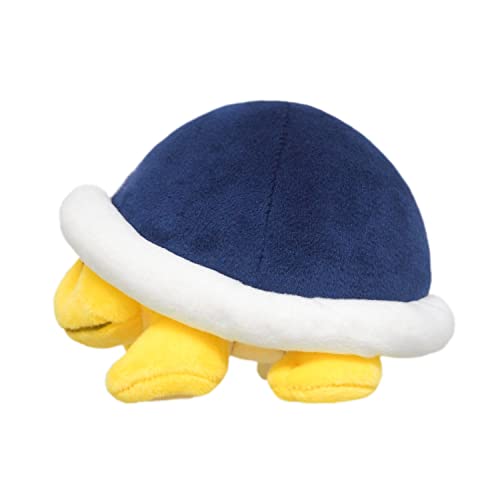 Sanei Boeki Super Mario All Star Collection Buzzy Beetle Plush Toy, Size S, Height 3.9 Inches (10 cm)