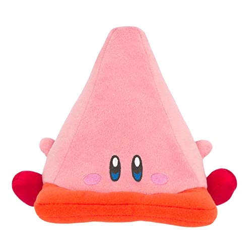 Sanei Boeki KP56 Kirby All Star Collection Kirby Plush Toy, Size S, Height 6.5 inches (16.5 cm)