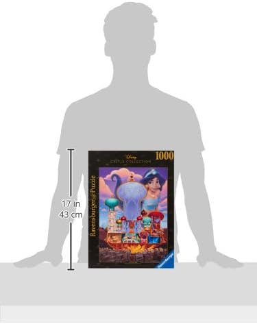 Ravensburger Disney Castle Puzzle: Jasmine Edition | 1000-Piece Jigsaw | Unique Softclick Technology | Agrabah Palace Theme | FSC Certified