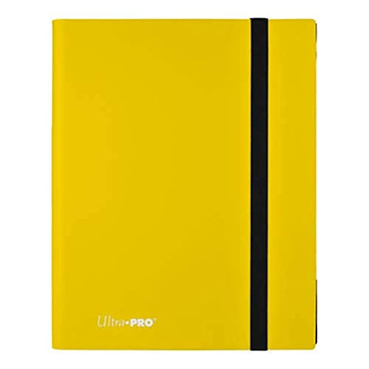 Ultra Pro E-15150 Eclipse 9-Pocket PRO-Binder-Lemon Yellow