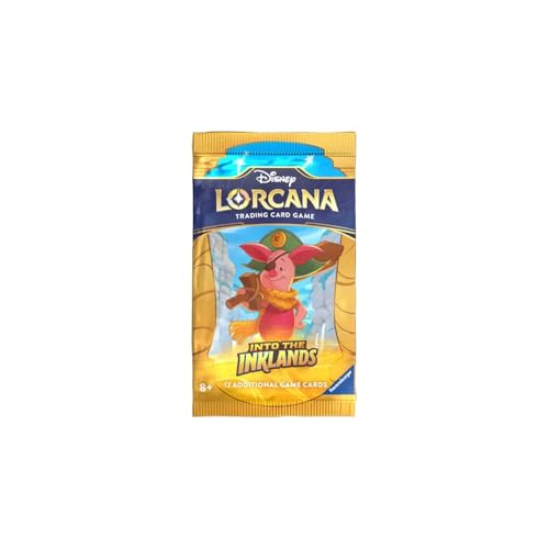 Ravensburger 12 Card Booster Pack Lorcana Into the Inklands Individual Pack