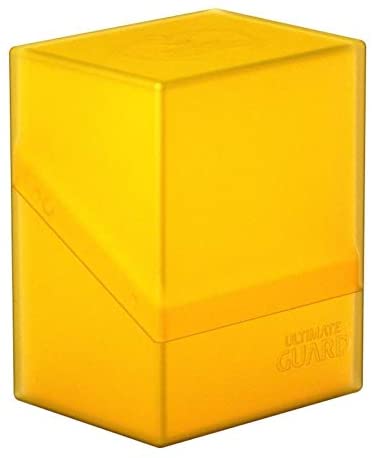 Ultimate Guard 80+ Boulder Deck Case - Amber