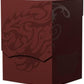 Arcane Tinmen Dragon Shield Card Deck Box – Deck Shell: Blood Red/Black – Durable & Sturdy TCG, OCG Card Storage – for Pokemon Yugioh Commander & MTG Magic: The Gathering Cards (AT-30756)