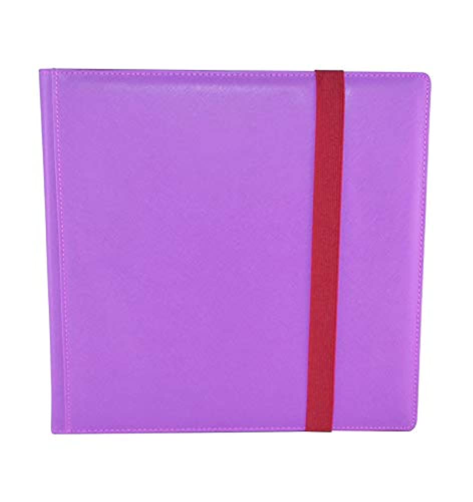 Purple Dex Protection Binder 12 Pocket Card Storage Binder
