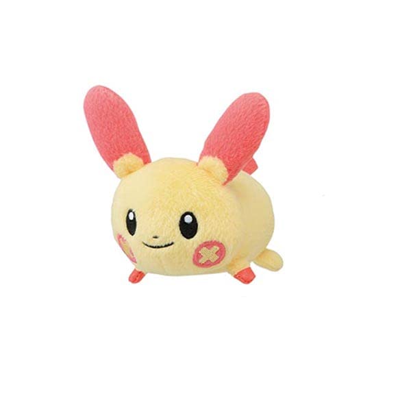 Banpresto Pokemon Plusle 4 Inch Sleeping Cutie Plush