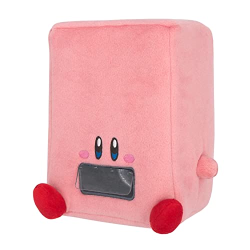 Sanei Boeki KP57 Kirby All Star Collection Kirby Plush Toy, Size S, Height 6.9 inches (17.5 cm)
