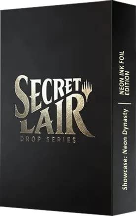 Magic the Gathering Secret Lair Drop: Showcase: Neon Dynasty Neon Ink -Foil Edition-