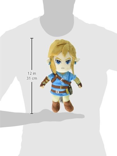 Little Buddy The Legend of Zelda Breath of The Wild Link Stuffed Plush, multi-colored, "11""" (1638)