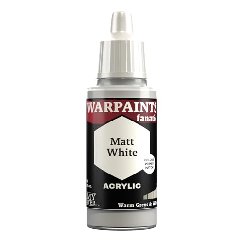 The Army Painter: Warpaints:  Fanatic: Matt White