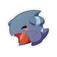 Gible Poke Kiss-Cut Stickers