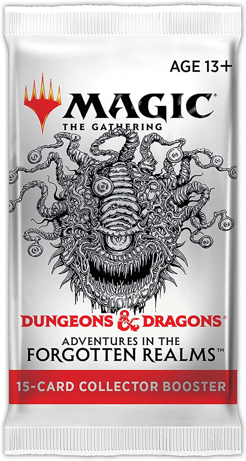 Magic: The Gathering Adventures in The Forgotten Realms Collector Booster Pack | 15 Magic Cards