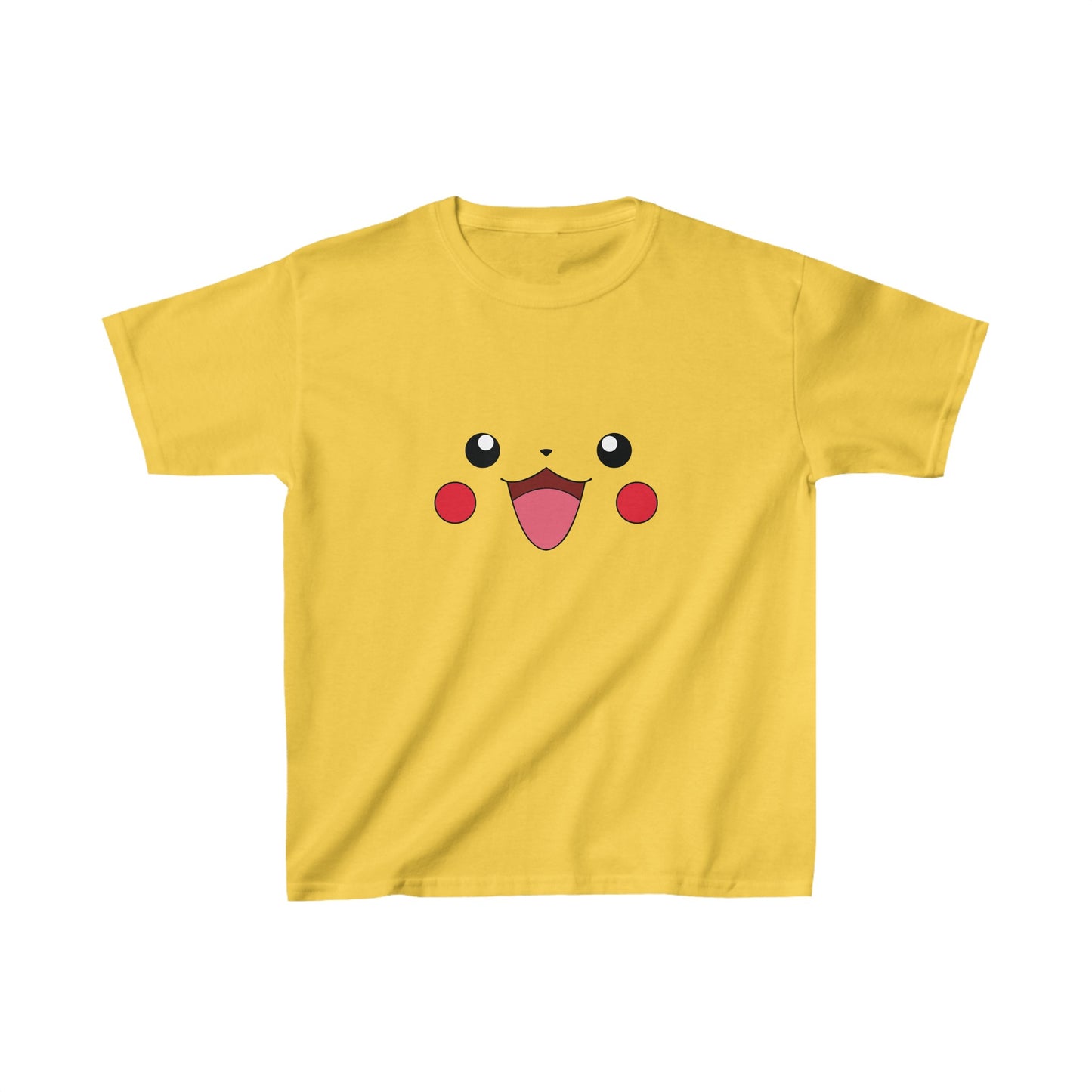 Pika Poke Face T-Shirt (Kids)