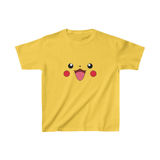 Pika Poke Face T-Shirt (Kids)