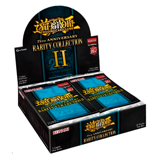 YU-GI-OH CCG: BOOSTER BOX: 25TH ANNIVERSARY: RARITY COLLECTION 2 PREORDER: RELEASE DATE - 05/24/2024