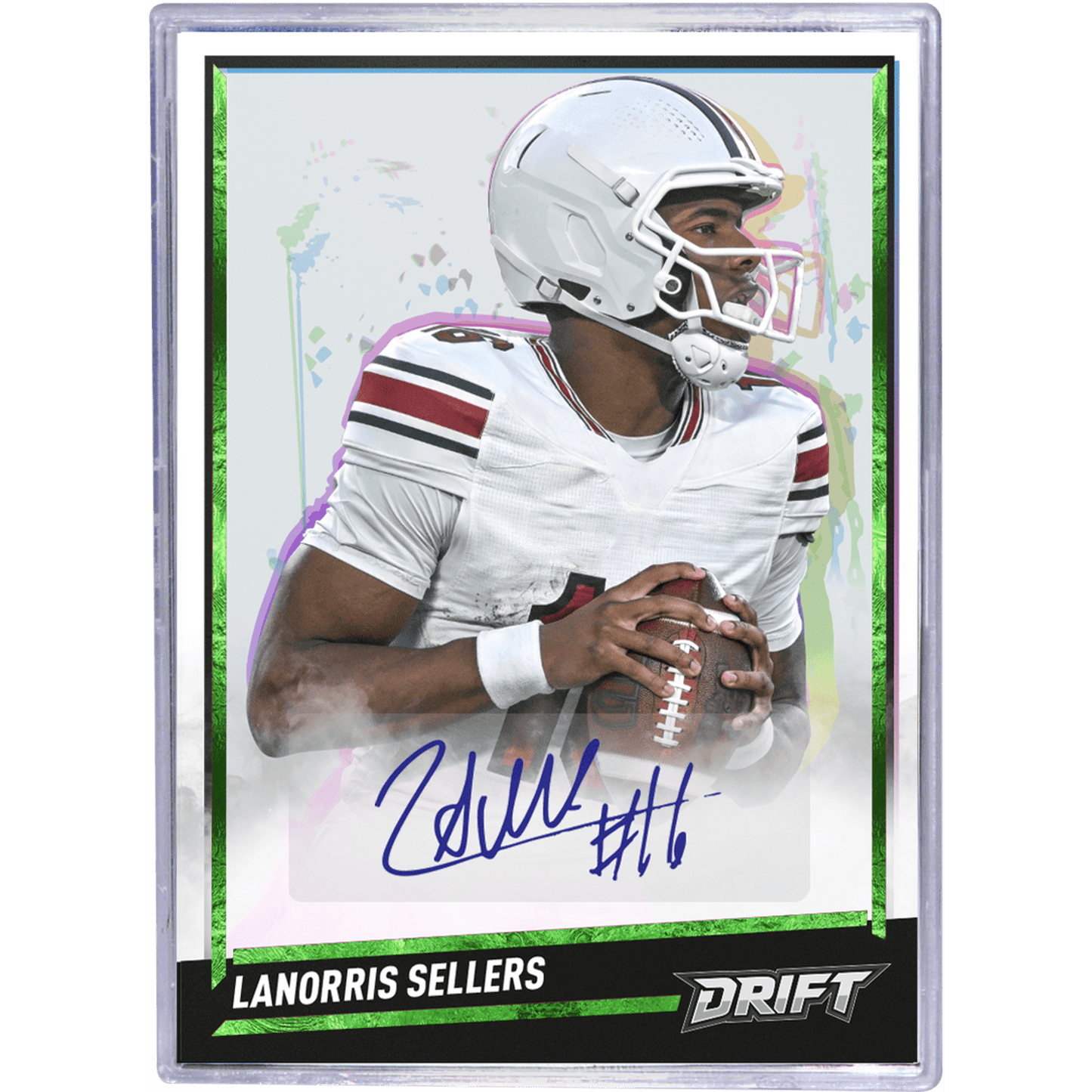 2025 Pulse Drift Football Hobby Box - 4 Autographs Per Box