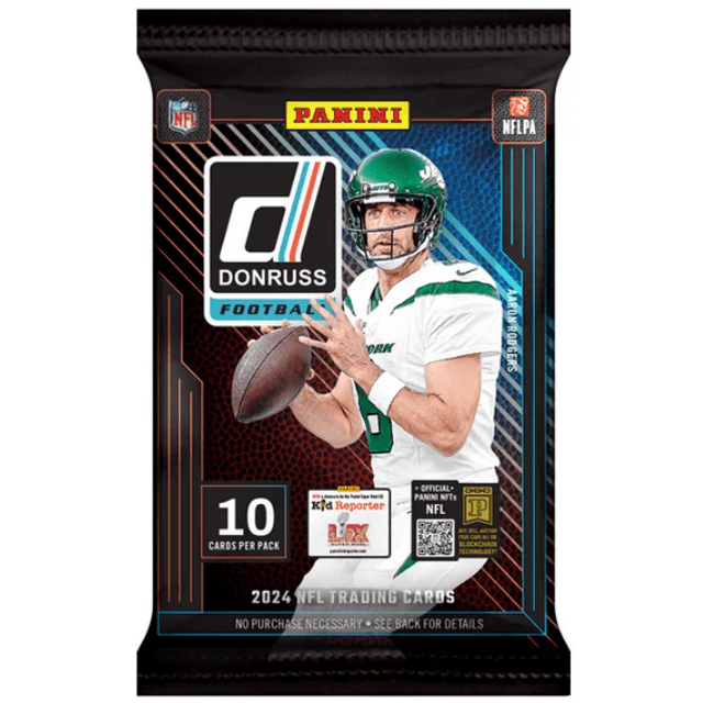 2024 Panini NFL Donruss Football Trading Card Bundle!