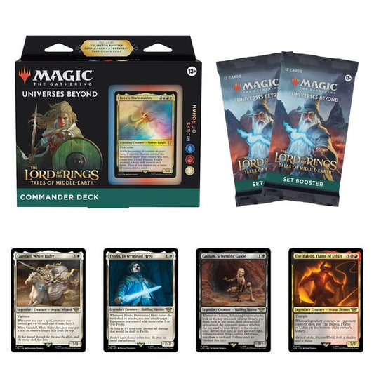 Magic: The Gathering The Lord of the Rings Commander Deck Bundle – Riders of Rohan