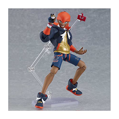 Pokemon Center figma Raihan Action Figure with Duraludon & Rotom Phone