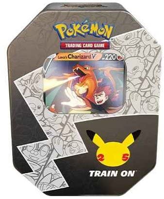 Pokemon Celebrations Tin Charizard (25th Anniv)