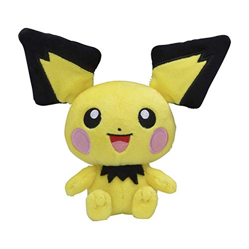 Pokemon Center Pichu 5 Inch Sitting Cuties Plush